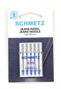  Jeans Machine Needle, Assorted Sizes, 5 pack, Hangsell